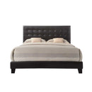 Masate - Queen Bed - Espresso Synthetic Leather