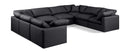 Indulge - Faux Leather 8 Piece Modular Sectional