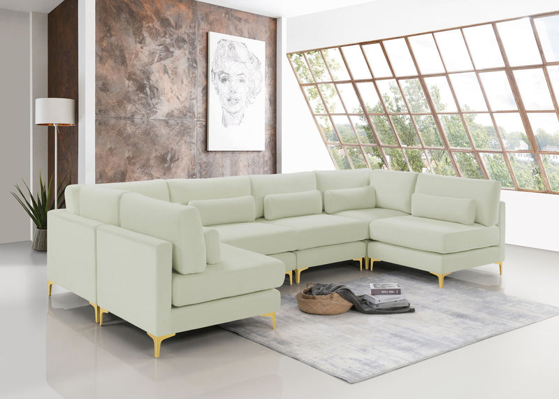 Julia - Modular Sectional 6 Piece - Cream