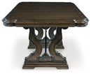 Maylee - Dining Extension Table - Dark Brown