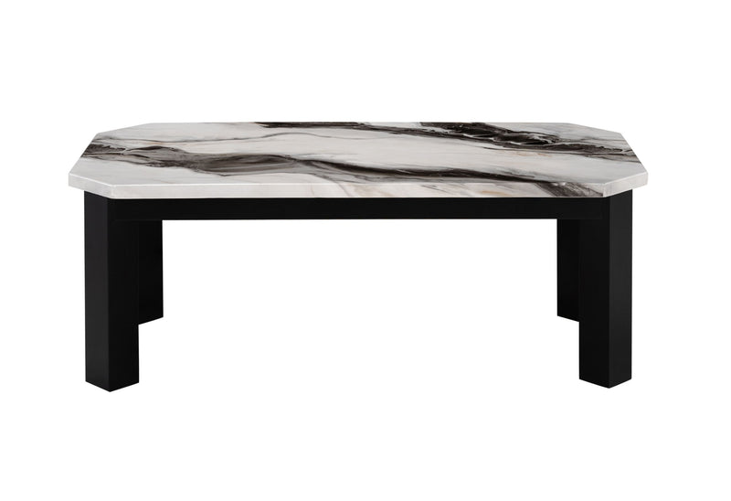 T06 - Coffee Table - Black / White