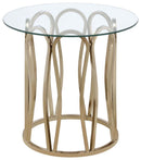 Monett - Round Glass Top Table