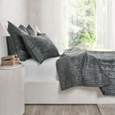 Bari - Velvet Quilt - Bay Green