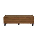 Avala - Coffee Table With Lift Top - Walnut & Black