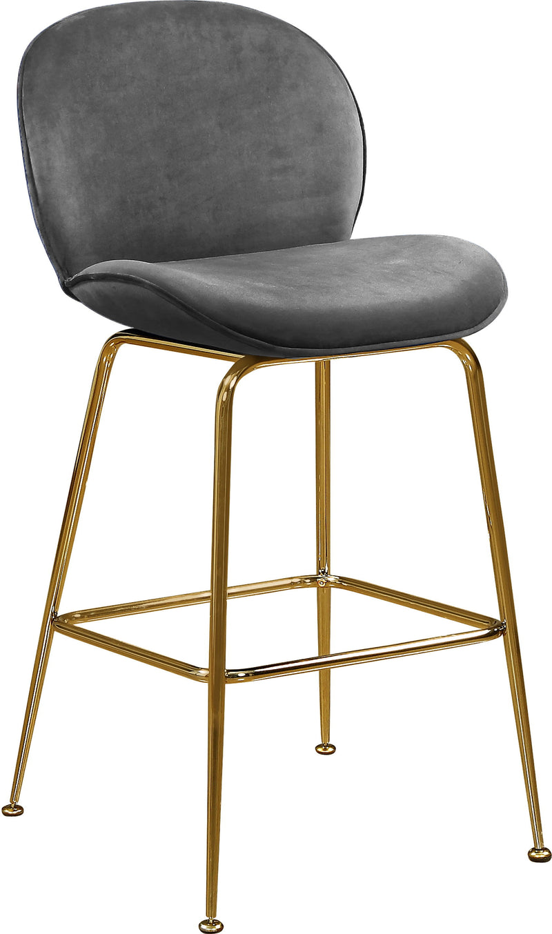 Paris - Stool with Gold Legs (Set of 2)