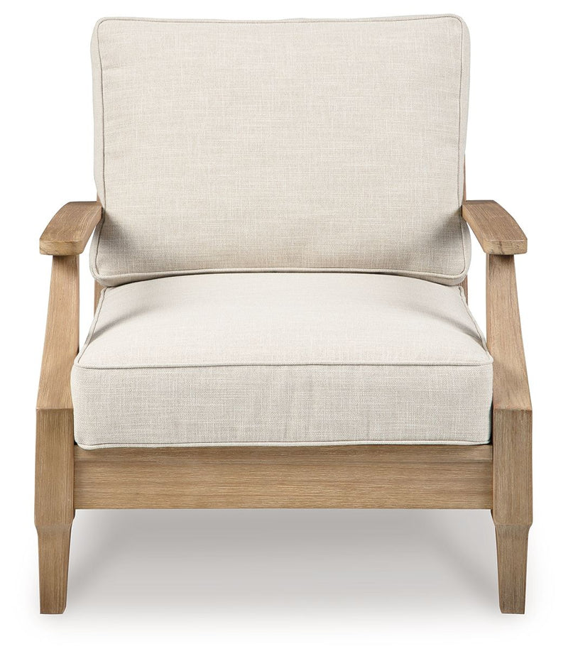 Carter Hall - Beige - Lounge Chair With Cushion