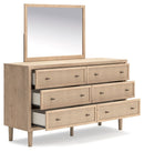 Cielden - Dresser And Mirror - Two-Tone