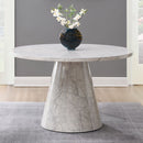 Kacey - Round Dining Table - Engineered Stone
