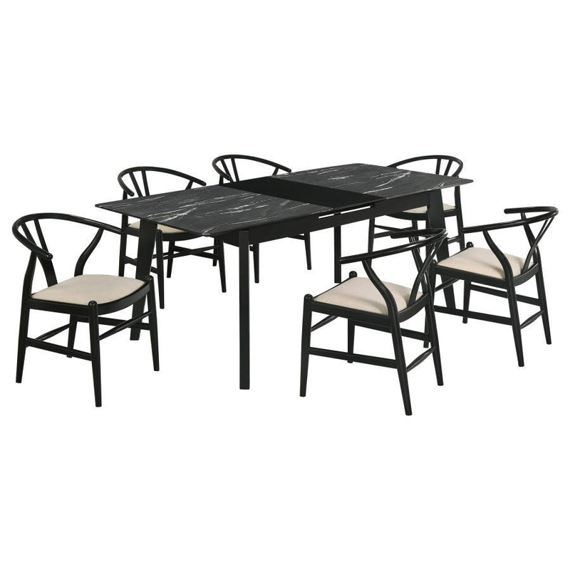 Crestmont - Extension Leaf Dining Table Set