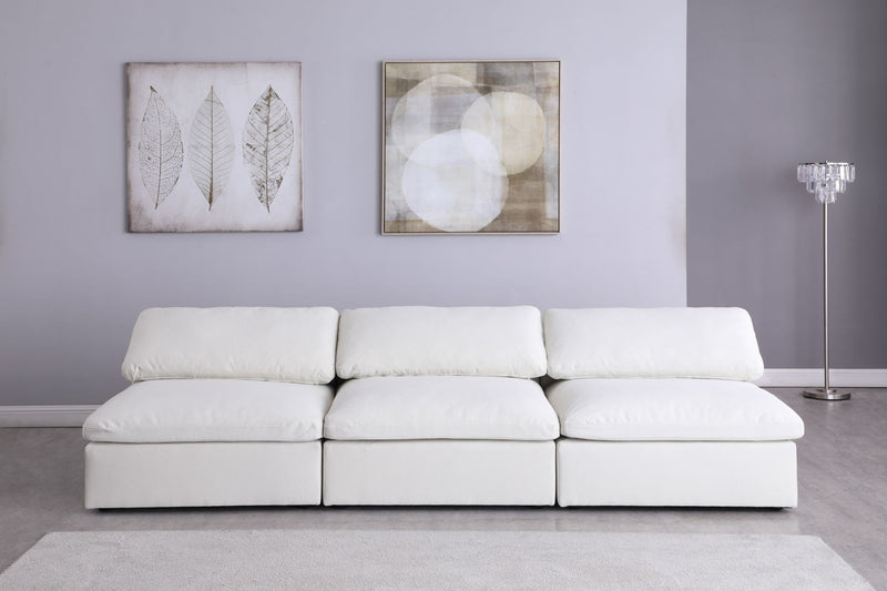 Serene - Modular Armless 3 Seat Sofa