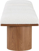 Pavilion - 5 Piece Modular Bench With Walnut Base