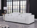 1208 - Dual Power Reclining Console Loveseat
