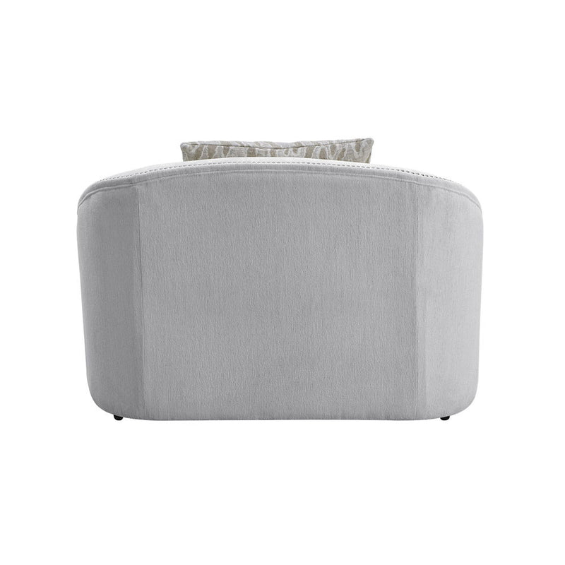 Mahler - Chair With 2 Pillows - Beige Linen