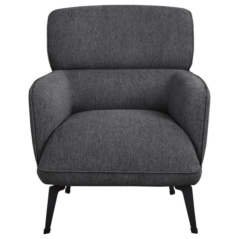 Andrea - Upholstered Crecent Arm Accent Chair