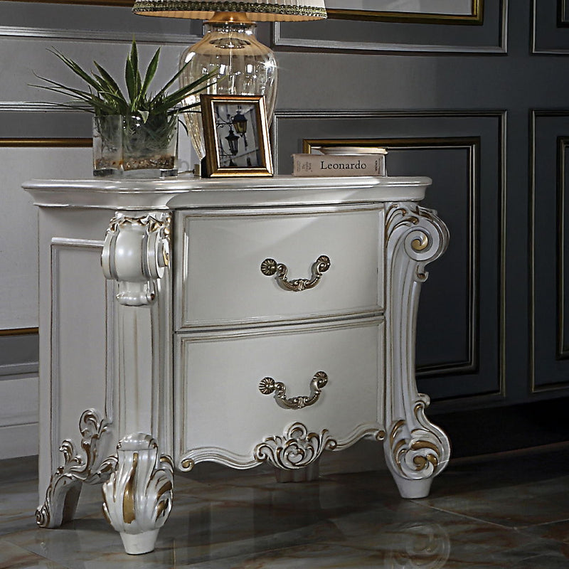 Vendome - Nightstand - Antique Pearl