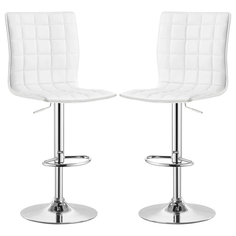 Ashbury - Upholstered Adjustable Bar Stool (Set of 2)