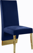 Porsha - Dining Chair with Gold Legs (Set of 2)
