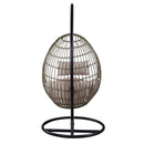 Vasant - Hanging Chair - Fabric & Wicker