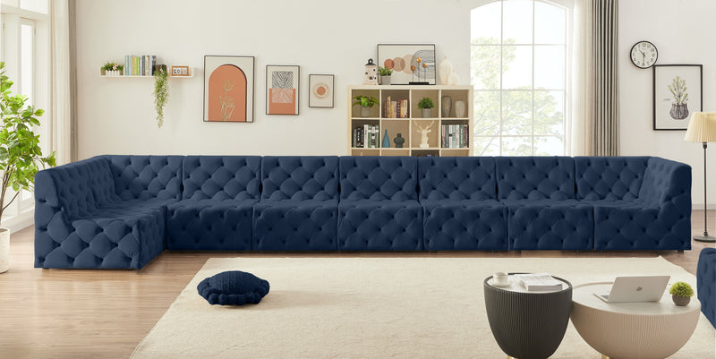 Tuft - Modular Sectional 8 Piece - Navy