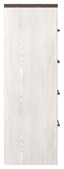 Gerridan - Four Drawer Chest - White / Gray
