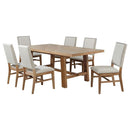 Middleton - Extension Leaf Dining Set With Upholstered Chairs