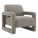Glenda - Accent Chair - Gray Chenille
