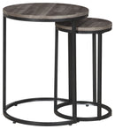 Briarsboro - Accent Table Set (Set of 2) - Black / Gray