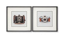 Dirkgrove - Wall Art Set (Set of 2) - Black / White / Brown
