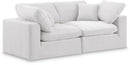 Comfy - Velvet Modular Sofa 2 Seats