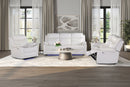 U6026 - Glider Recliner With LED - White