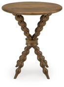 Jadner - Accent Table - Light Brown