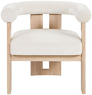 Arienzo - Performance Fabric Upholstered Accent Chair - Natural Base