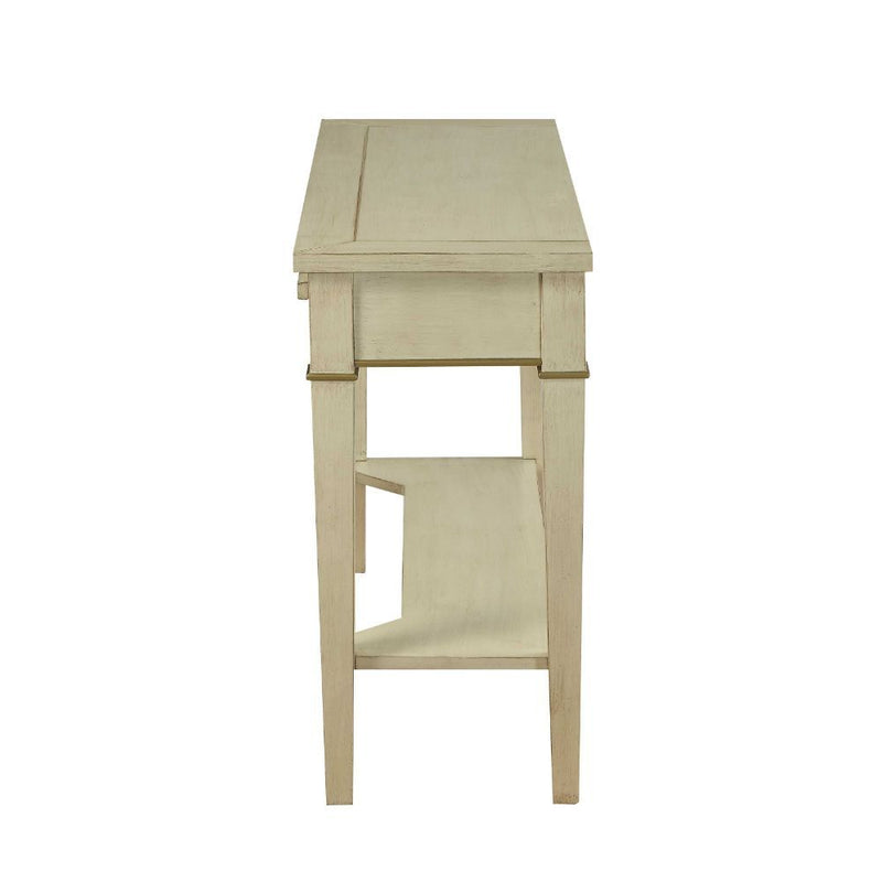 Siskou - Accent Table - Antique White