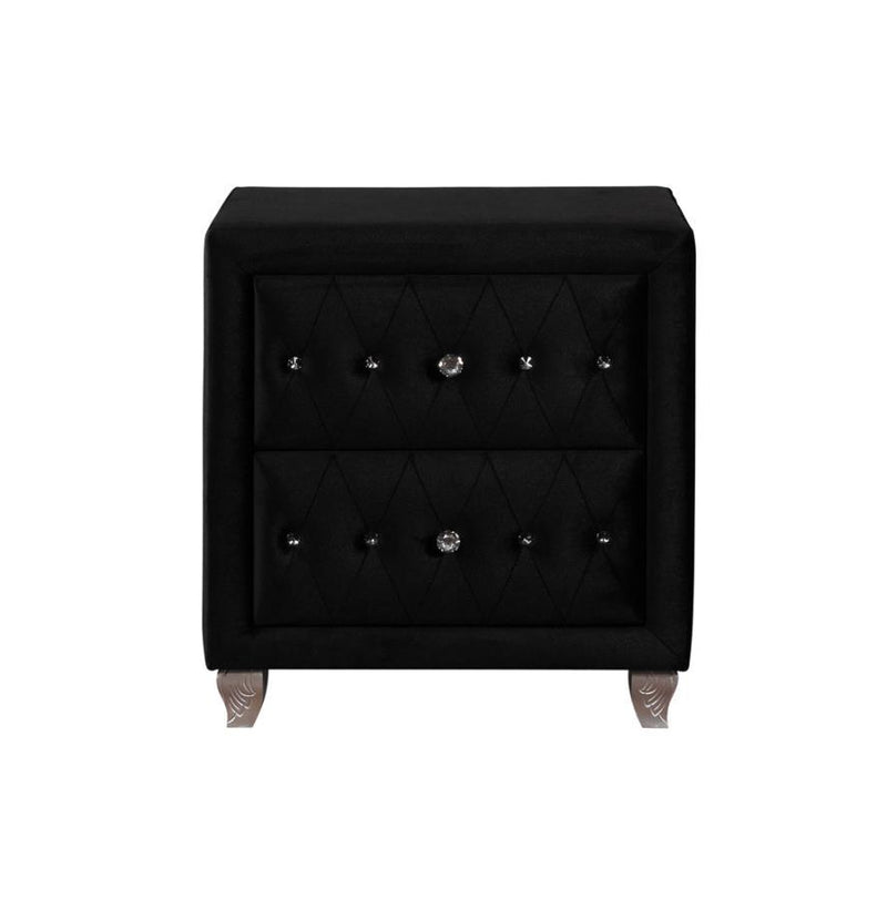 Deanna - Upholstered 2-Drawer Nightstand