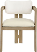 Ravina - Upholstered Dining Chair With Stained Natural Base (Set of 2)