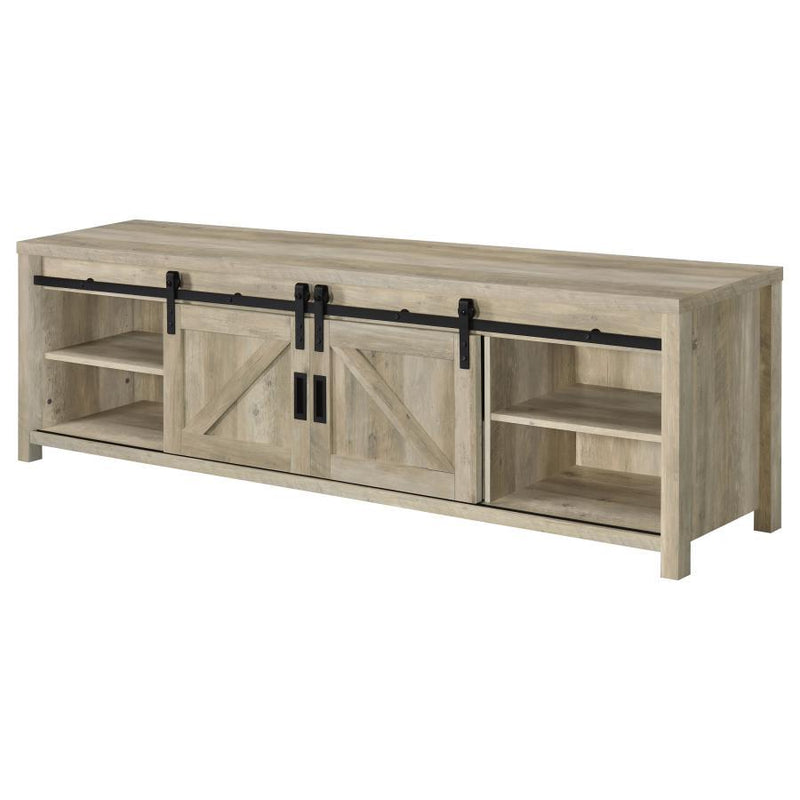 Madra - 2-Door Engineered Wood TV Stand