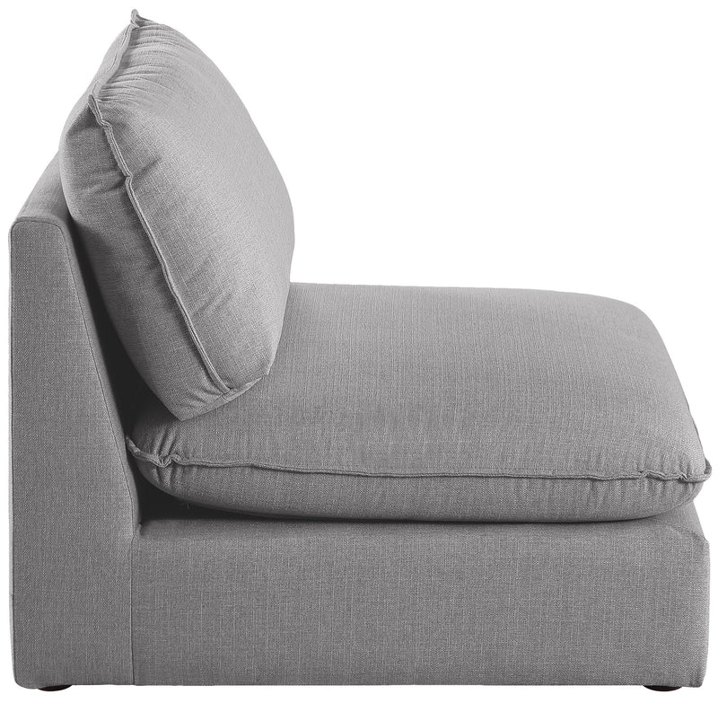 Mackenzie - Armless Chair - Gray