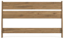 Deanlow - Full Panel Headboard - Honey