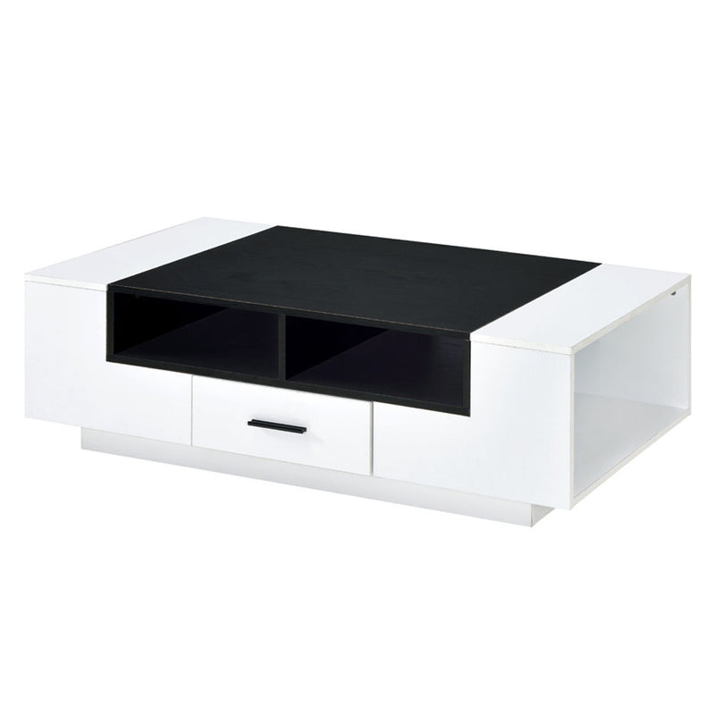 Armour - Coffee Table - White & Black