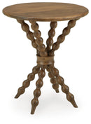 Jadner - Accent Table - Light Brown