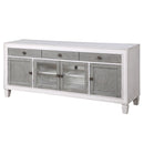 Katia - TV Stand - Rustic Gray & Weathered White