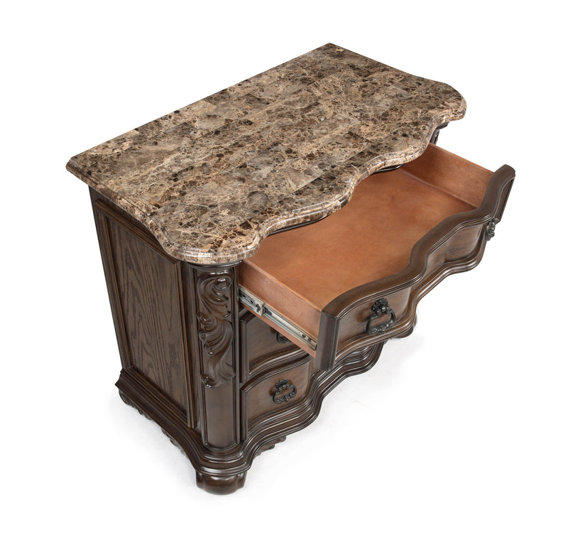 Ludwig - Nightstand - Dark Brown
