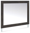 Hollivern - Bedroom Mirror - Dark Gray
