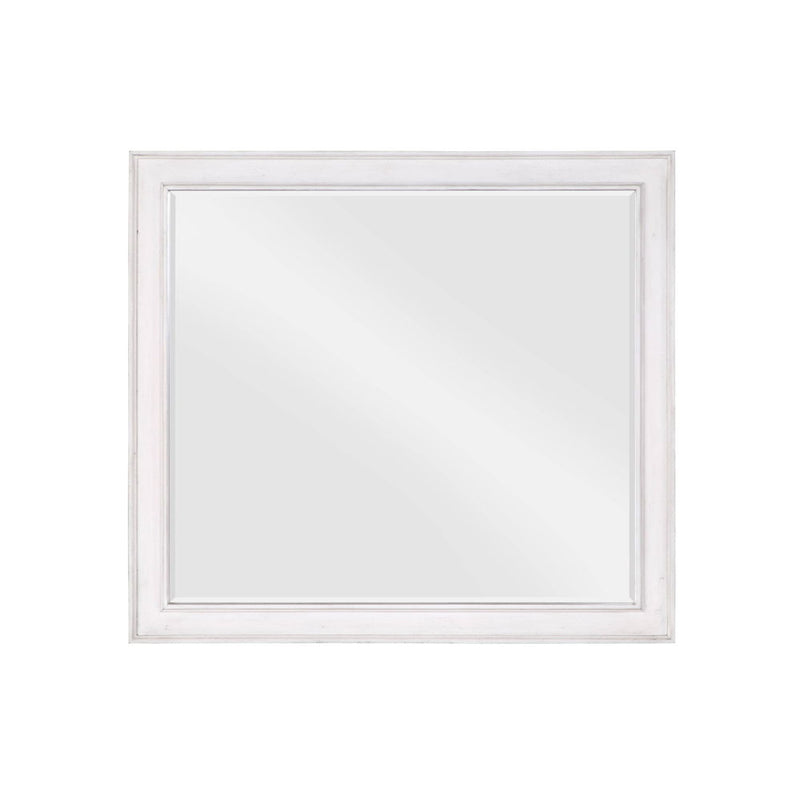 Katia - Mirror - Rustic Gray & White Finish