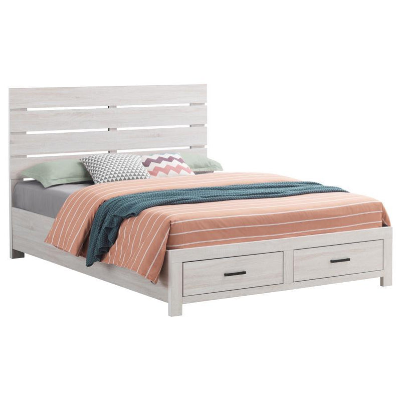 Brantford - Wood Storage Panel Bed