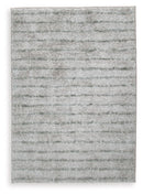 Laddway - 5' x 7' Rug - Cream / Green