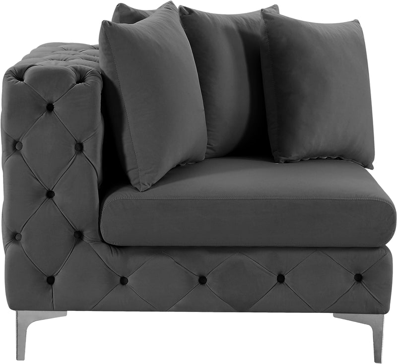 Tremblay - Corner Chair - Gray