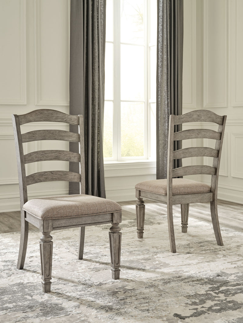 Lodenbay - Antique Gray - Dining UPH Side Chair (Set of 2)