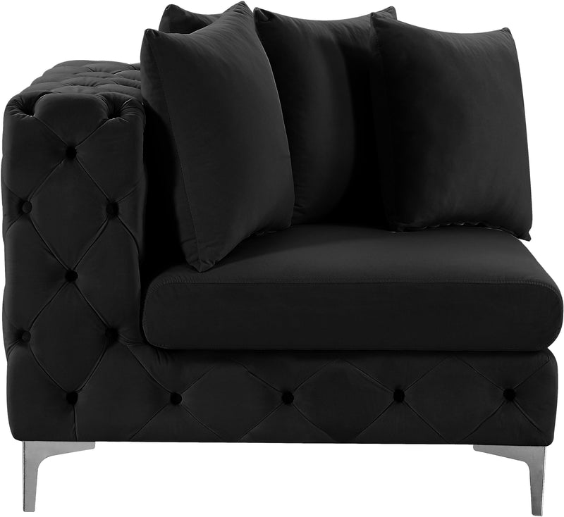 Tremblay - Corner Chair - Black