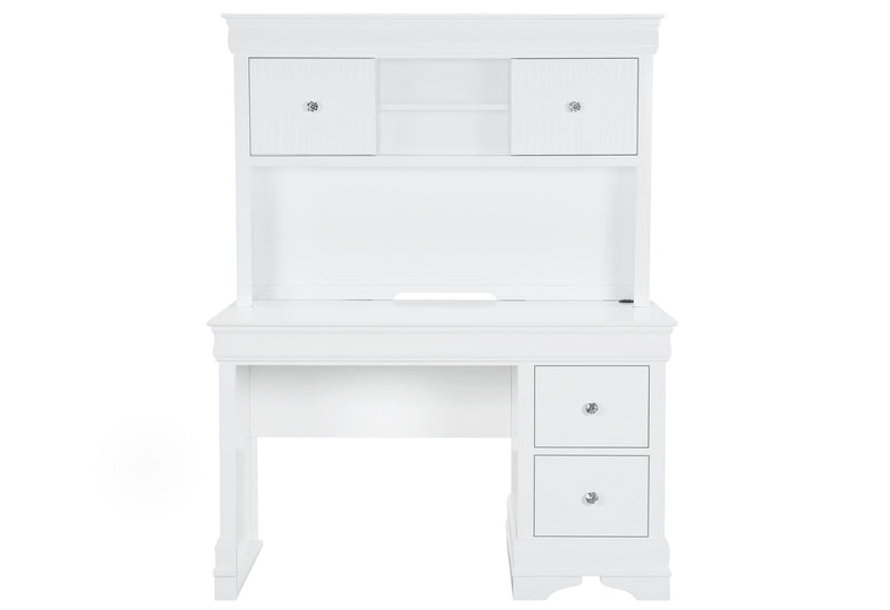 Pompei - Desk - Metallic White